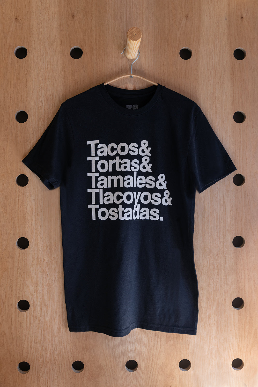 Playera Tacos & tortas & tamales & tlacoyos & tostadas
