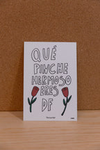 Postal qué pinche hermoso
