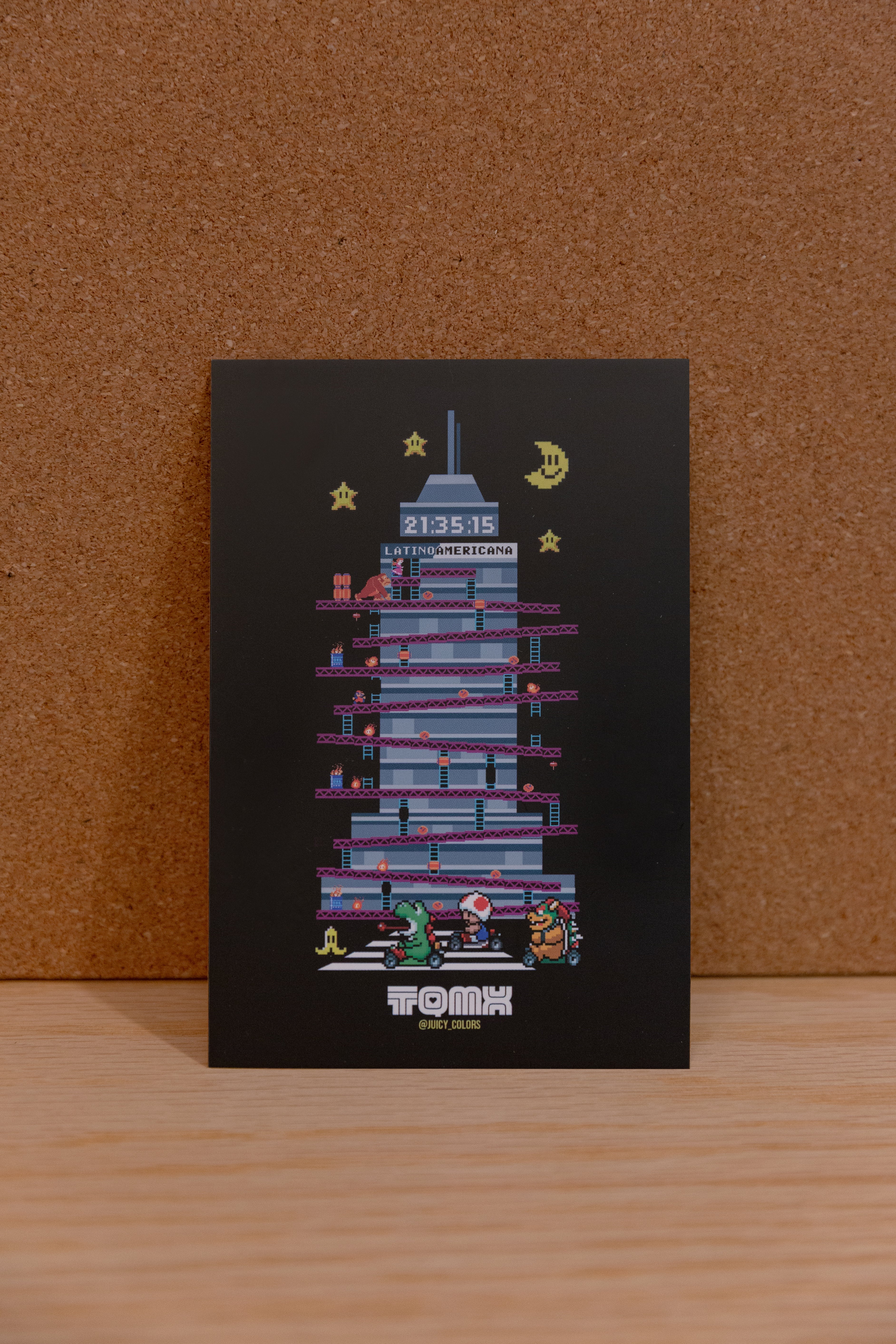 Postal torre latino