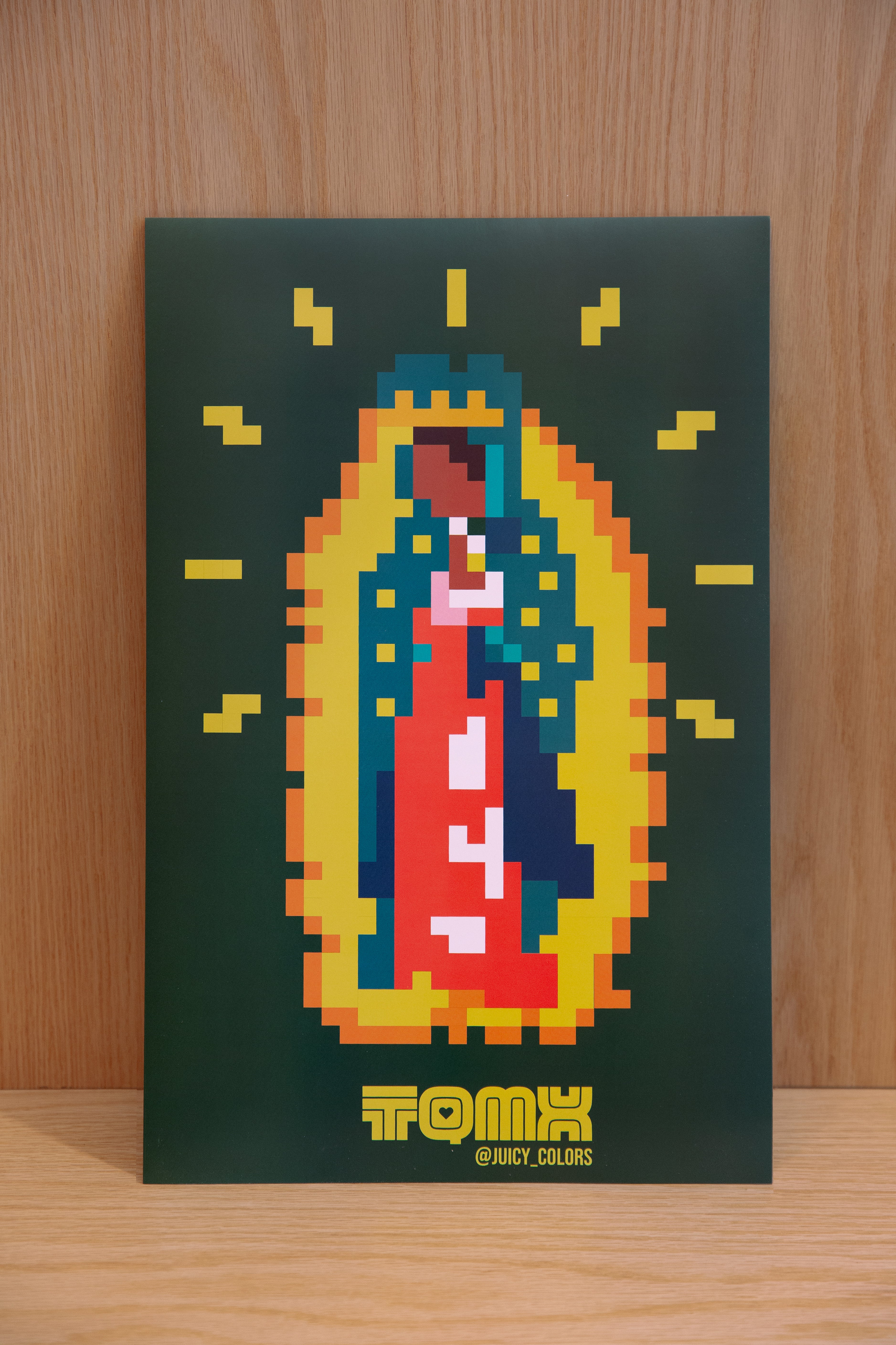 Poster virgen pixél